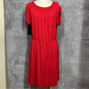 Maurices Dress Red Color Maxi Dress Size XL